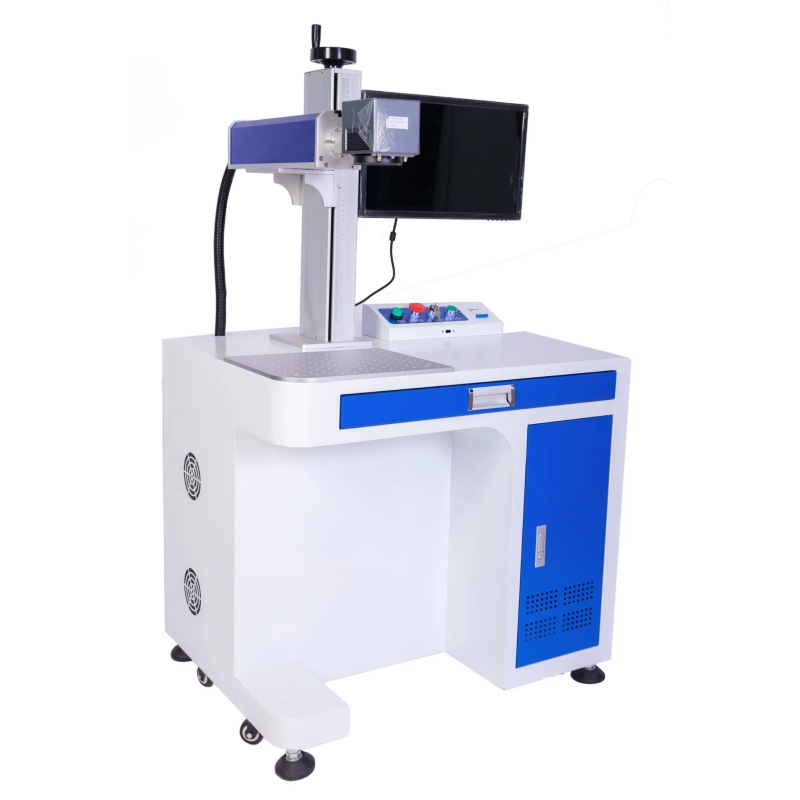 Fiber laser coding machine (desktop)
